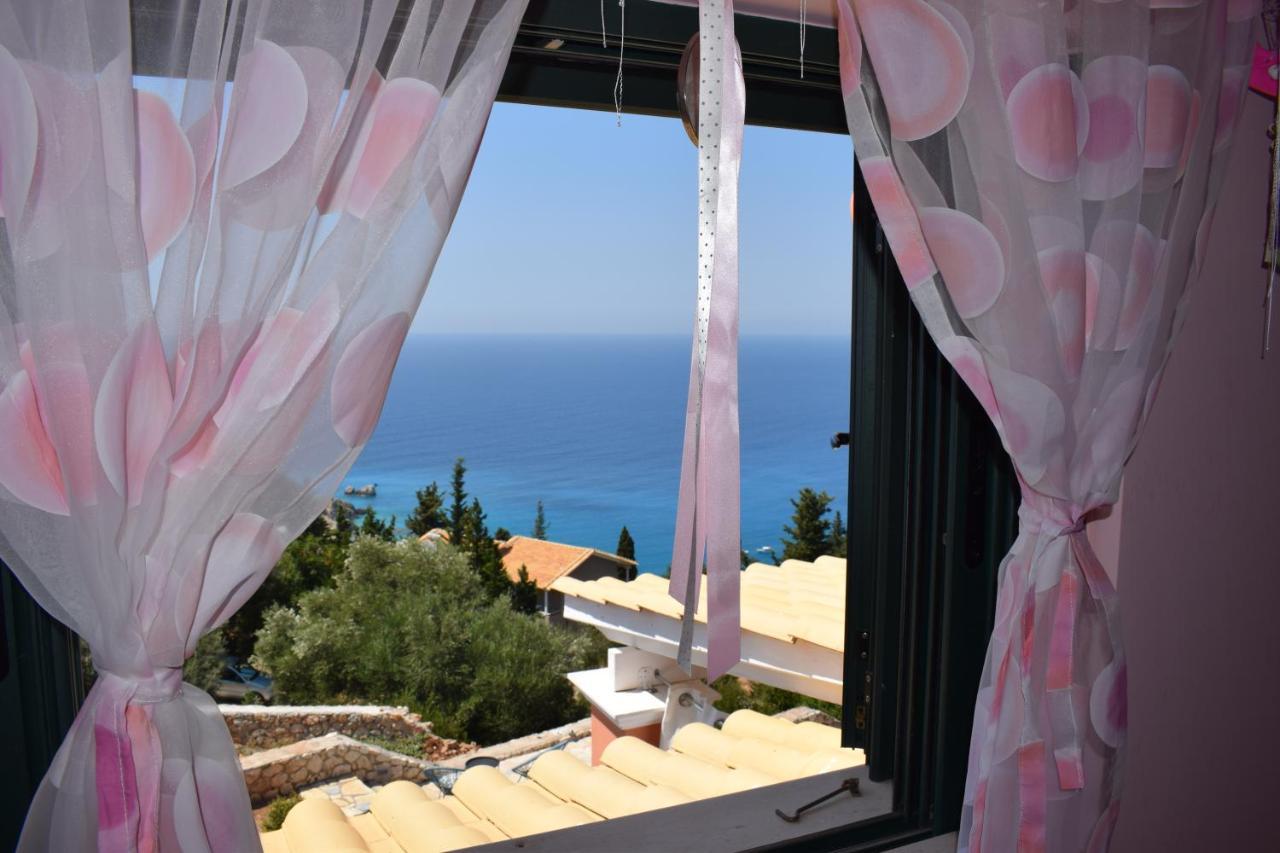 Villa Thetis With Private Pool Where The Sunsets Fade Away Áyios Nikítas Eksteriør billede