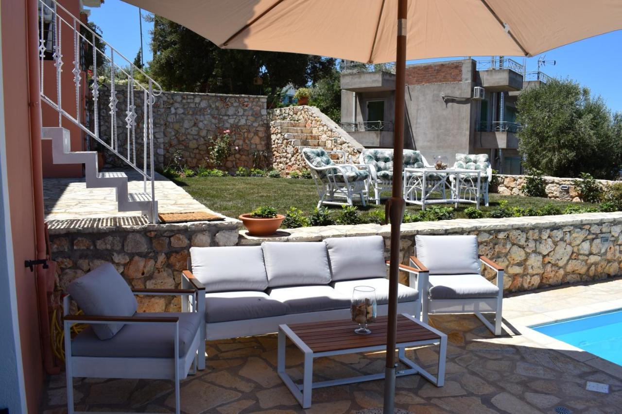 Villa Thetis With Private Pool Where The Sunsets Fade Away Áyios Nikítas Eksteriør billede
