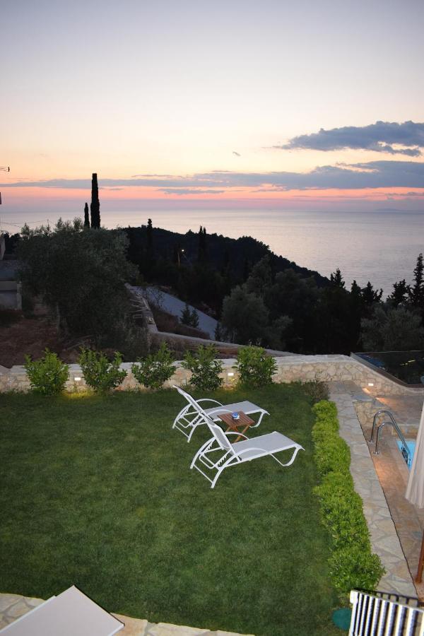 Villa Thetis With Private Pool Where The Sunsets Fade Away Áyios Nikítas Eksteriør billede