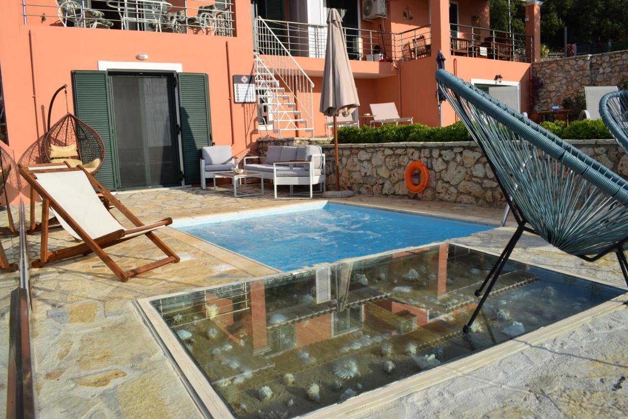 Villa Thetis With Private Pool Where The Sunsets Fade Away Áyios Nikítas Eksteriør billede